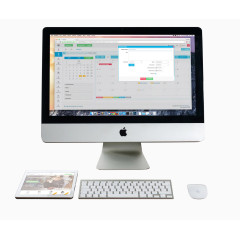 办公电脑和平板图片