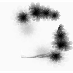 商务扁平化小雏菊背景