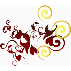 唯美创意花纹背景装饰