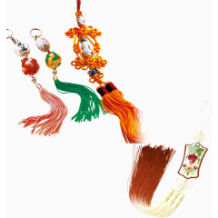 中国结漂浮素材免抠素材