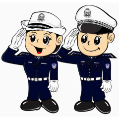 卡通警察
