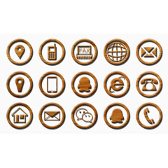 木纹小图标图片