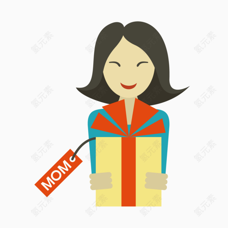 矢量感恩母亲节主题创意设计