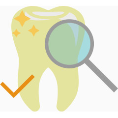 牙科牙齿检查标识
