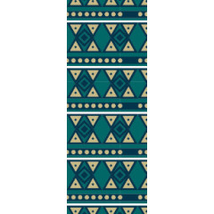 绿色系部落风格背景矢量素材