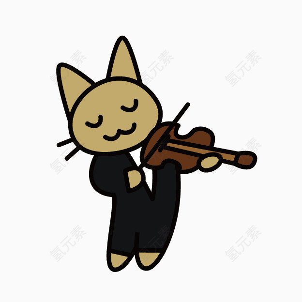 卡通小猫