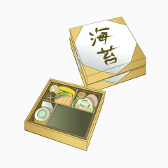 卡通海苔便当