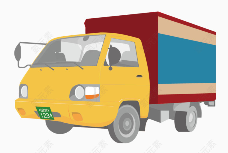 矢量卡车