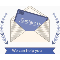 白色信封联系我们