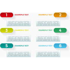 简约现代商务PPT矢量元素