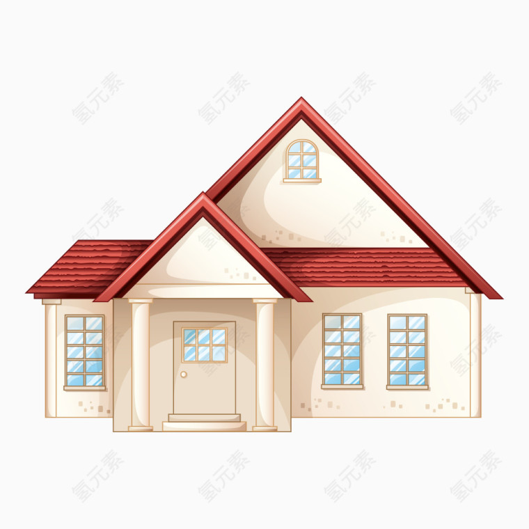 卡通矢量建筑
