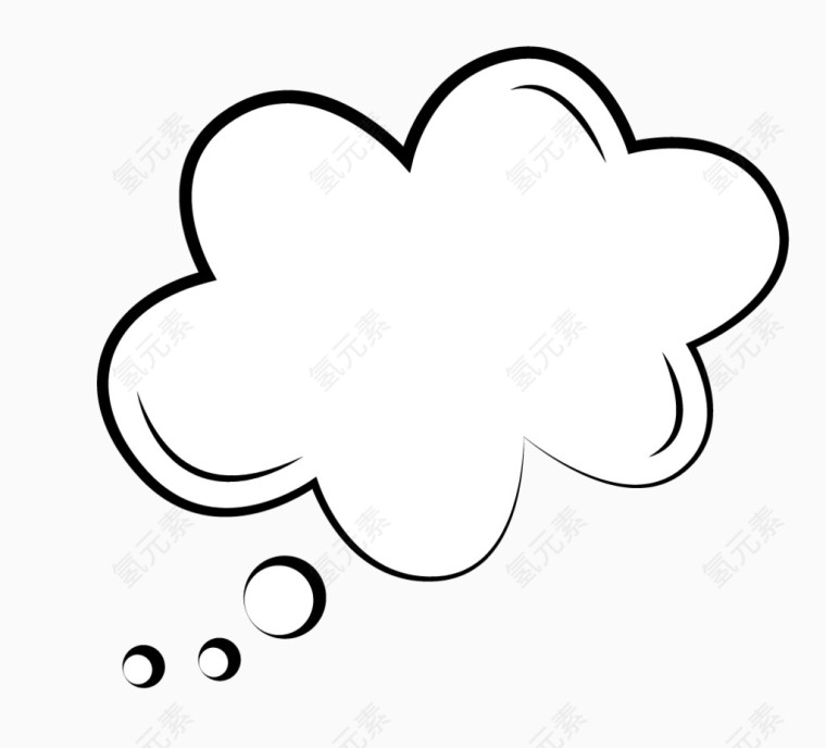 手绘漫画对话框