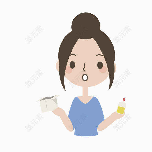 卡通口腔检查