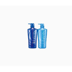 蓝色资生堂套装