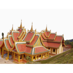 云南景区勐泐大佛寺