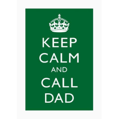 绿色英文警示标语