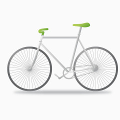 白色现代交通工具