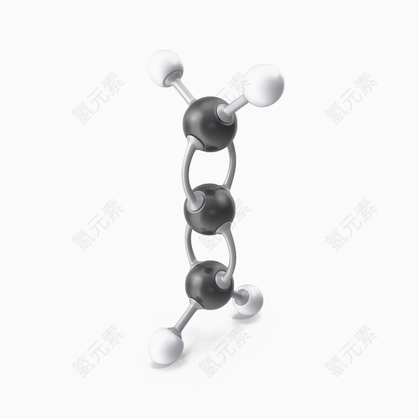 丙二烯分子结构