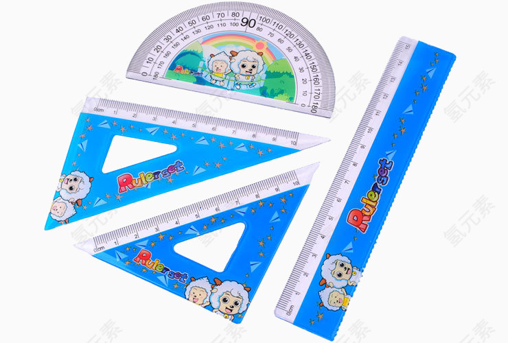 喜羊羊直尺套装