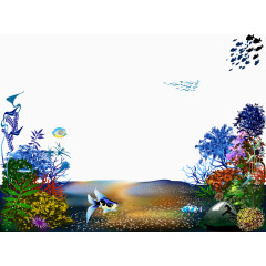 矢量海底世界