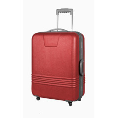 一个红色的行李箱旅行箱