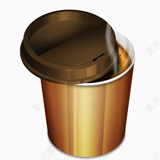 咖啡杯食品kappu