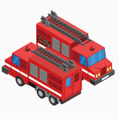 精美消防车