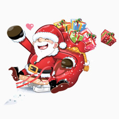 圣诞老人素材图片