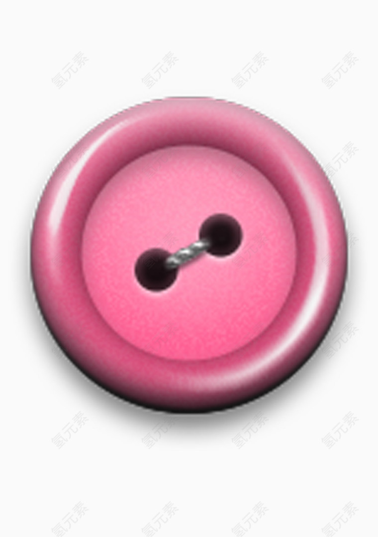 粉色纽扣