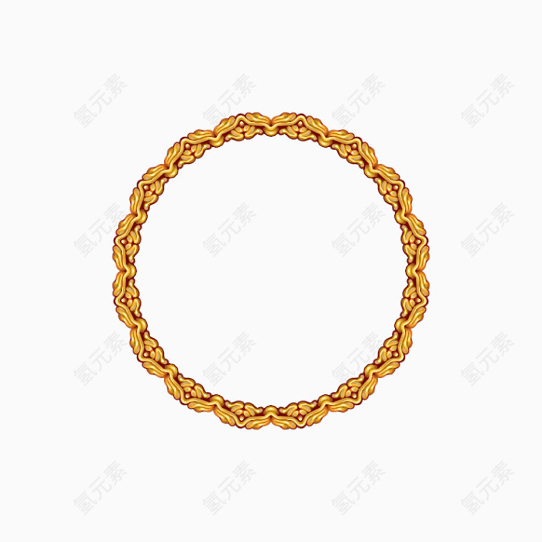 金色圆环