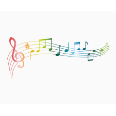 彩色音符