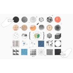 手绘各种数学图形