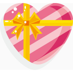 幸福礼物元素素材