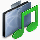 清晰灰色调系统图标