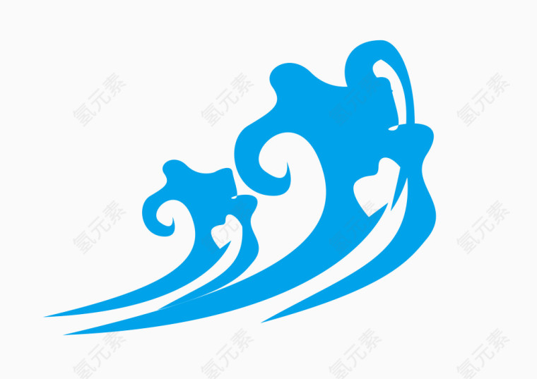 矢量logo蓝色参考素材