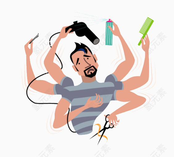 专业洗剪吹