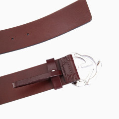 GUCCI女士真皮压花腰带