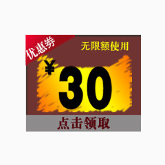 优惠卷30元