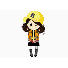 卡通女孩