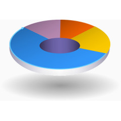 立体圆形ppt元素