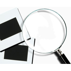 时尚商务放大镜