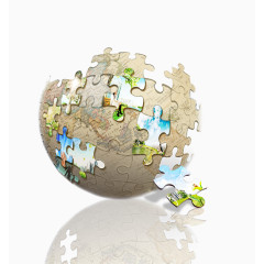 创意地球小拼图