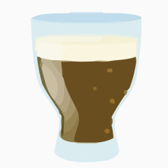 矢量一杯可乐汽水素材