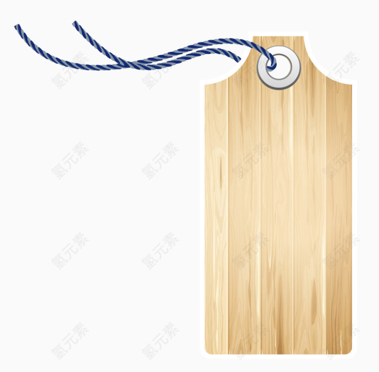 不规则木制吊牌手牌免费下载