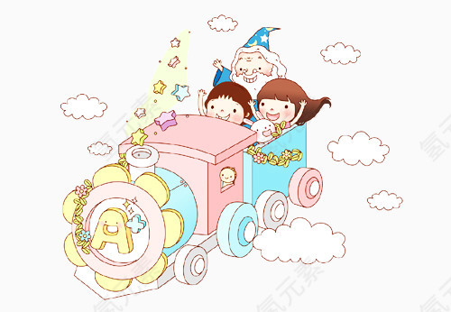 儿童漫画书插画