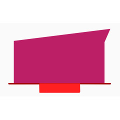 几何不规则舞台方块