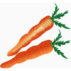 卡通胡萝卜