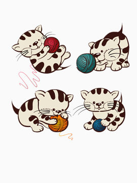 可爱的猫