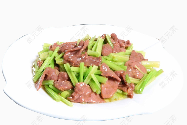 芹菜鸡胗