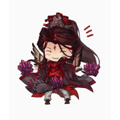 手绘漫画古装男子